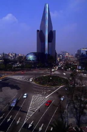 CittÃ  di Messico. Il moderno edificio della Borsa.De Agostini Picture Library/M. Nascimento